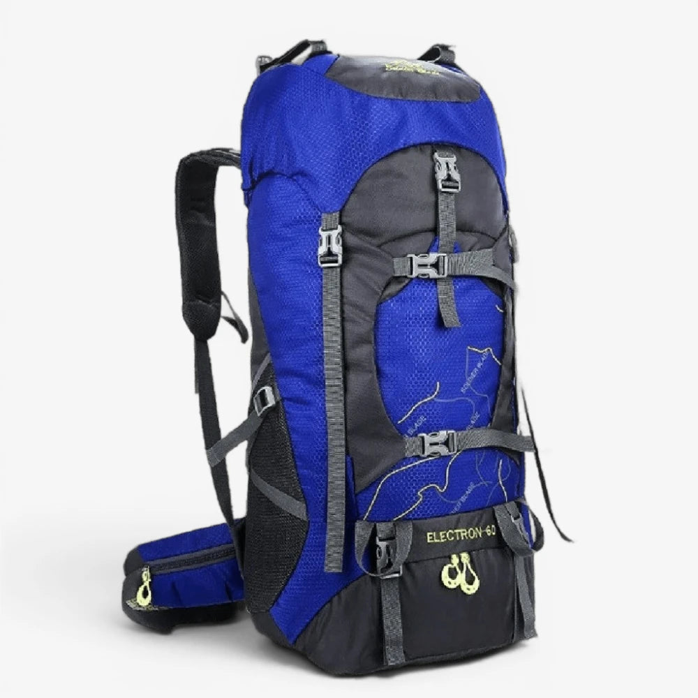 Sac à dos randonnée 75L bleu foncé – Homme – Dos renforcé et bretelles matelassées