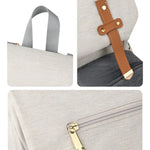 Sac à dos à langer USB – spacieux, imperméable et chauffant - Vignette | Sacs pour tous