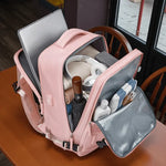 Sac à dos cabine avion – compact avec port USB et compartiment chaussures - Vignette | Sacs pour tous