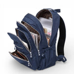 Sac à dos collège bleu marine grande capacité - Vignette | Sacs pour tous