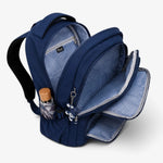 Sac à dos collège bleu marine grande capacité - Vignette | Sacs pour tous