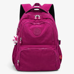 Sac à dos collège fille fuchsia grande capacité - Vignette | Sacs pour tous