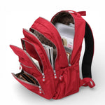 Sac à dos collège fille rouge grande capacité - Vignette | Sacs pour tous