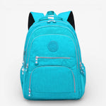 Sac à dos collège fille turquoise grande capacité - Vignette | Sacs pour tous