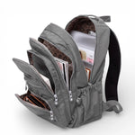 Sac à dos collège garçon gris grande capacité - Vignette | Sacs pour tous