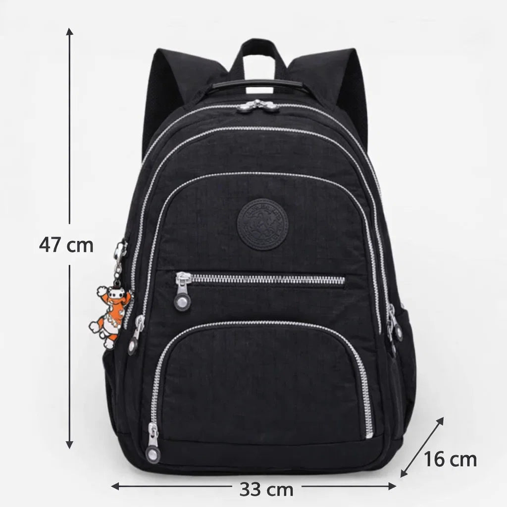 Dimensions sac à dos collège garçon noir 33 x 16 x 47 cm