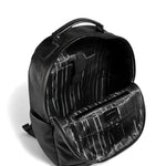 Sac à dos cuir homme – bandes contrastées élégantes - Vignette | Sacs pour tous