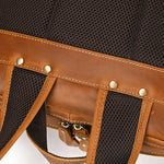 Sac à dos cuir vachette homme camel grande capacité - Vignette | Sacs pour tous