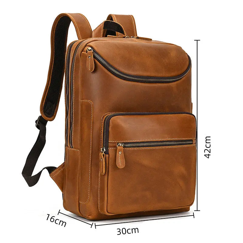 Dimensions sac à dos cuir homme 42 cm 30 cm 16 cm
