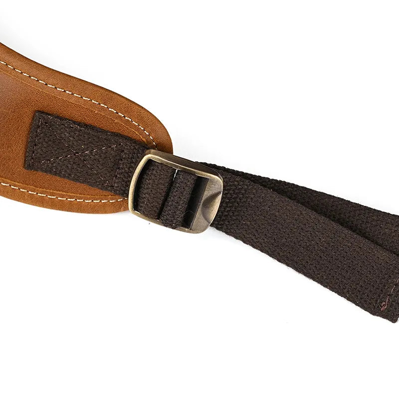 Sangle réglable sac à dos cuir homme avec boucle de réglage