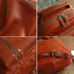 Sac à dos artisanal en cuir de vachette – vintage et durable - Vignette | Sacs pour tous