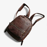 Sac à dos artisanal en cuir de vachette – vintage et durable - Vignette | Sacs pour tous