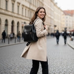 Sac à dos femme en cuir véritable – Élégance vintage & praticité moderne - Vignette | Sacs pour tous