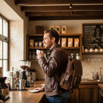 Sac à dos cuir vachette homme vintage rétro marron - Vignette | Sacs pour tous