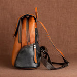 Sac à dos cuir de vachette motif ethnique – Élégance artisanale et authenticité - Vignette | Sacs pour tous