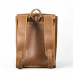 Sac à dos cuir véritable homme – Grand format, style rétro et compartiment PC - Vignette | Sacs pour tous