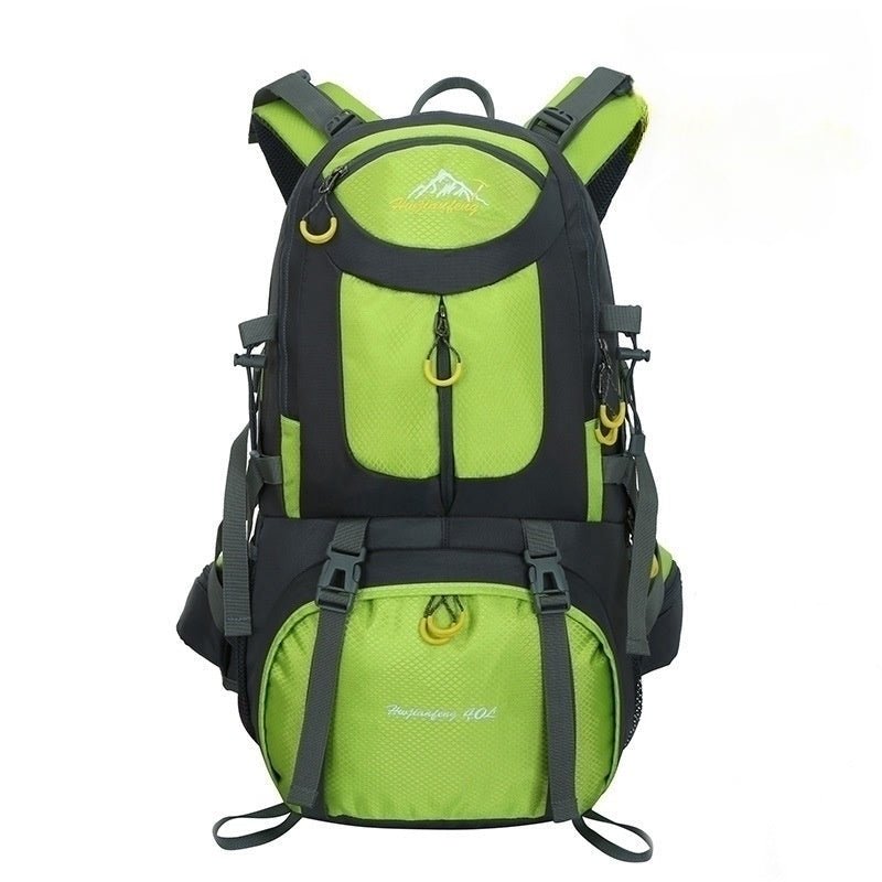 Sac à dos de randonnée 40L vert imperméable – modèle compact et robuste pour le trekking, les sports outdoor et les longues marches en nature