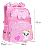 Sac à dos ergonomique fille chat – École primaire - Vignette | Sacs pour tous