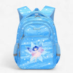 Sac à dos ergonomique 3 pièces fille fée bleue – École primaire & collège - Vignette | Sacs pour tous