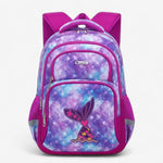 Sac à dos ergonomique 3 pièces fille sirène violet – École primaire & collège - Vignette | Sacs pour tous