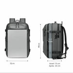 Sac à dos étanche 17" – Compression sous vide & anti-vol - Vignette | Sacs pour tous