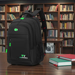 Sac à dos étudiant noir – grande capacité et organisation optimale - Vignette | Sacs pour tous