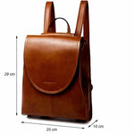 Sac à dos femme en cuir véritable – Élégance, confort et raffinement - Vignette | Sacs pour tous