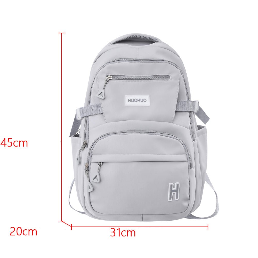 Sac à dos grande capacité 45×31×20 cm – format idéal pour lycéens et étudiants, adapté aux cours et au quotidien