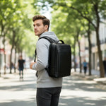 Sac à dos cuir homme – Port USB et compartiment ordinateur 15,6" - Vignette | Sacs pour tous