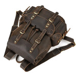 Sac à dos homme cuir de vachette – grand volume, style vintage et robustesse artisanale - Vignette | Sacs pour tous