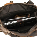 Sac à dos homme cuir de vachette – grand volume, style vintage et robustesse artisanale - Vignette | Sacs pour tous