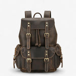 Sac à dos homme cuir de vachette – grand volume, style vintage et robustesse artisanale - Vignette | Sacs pour tous