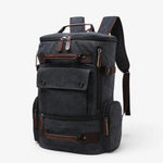 Sac à dos homme vintage en toile – grande capacité et style rétro - Vignette | Sacs pour tous