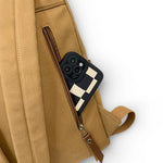 Sac à dos lycée unisexe en toile résistante rétro - Vignette | Sacs pour tous