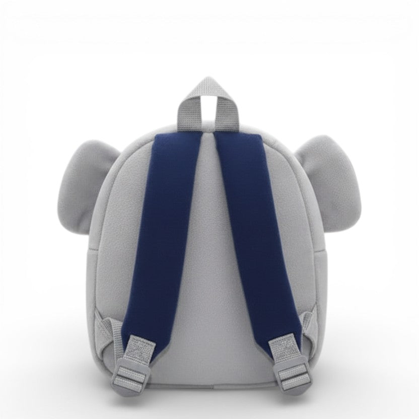 Sacs à dos maternelle peluche éléphant vu de dos