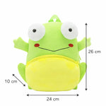 Sac à dos maternelle en peluche grenouille - Vignette | Sacs pour tous