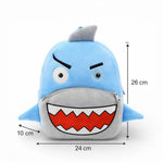 Sac à dos maternelle en peluche requin - Vignette | Sacs pour tous