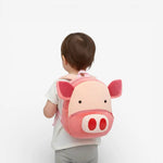 Sac à dos maternelle en peluche rose cochon - Vignette | Sacs pour tous
