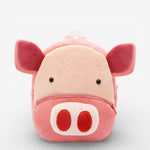 Sac à dos maternelle en peluche rose cochon - Vignette | Sacs pour tous