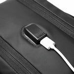 Sac à dos ordinateur 15,6 pouces noir – port USB et confort optimal - Vignette | Sacs pour tous