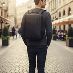 Sac à dos ordinateur 15,6 pouces noir – port USB et confort optimal - Vignette | Sacs pour tous