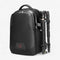 Sac à dos photo noir étanche avec trépied latéral, compartiment PC et appareil reflex