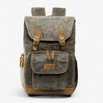 Sac à dos photo en toile cirée – vintage, étanche et modulable - Vignette | Sacs pour tous