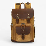 Sac photo vintage toile & cuir de vachette – compartiment modulable - Vignette | Sacs pour tous