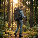 Sac à dos 60L trekking – Housse pluie & confort - Vignette | Sacs pour tous