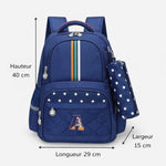 Sac à dos scolaire ergonomique enfant – léger, structuré et sécurisé - Vignette | Sacs pour tous