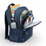 Sac à dos scolaire ergonomique garçon bleu marine - Vignette | Sacs pour tous