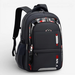 Sac à dos scolaire ergonomique fille noir et rouge - Vignette | Sacs pour tous