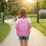 Sac à dos scolaire ergonomique fille rose - Vignette | Sacs pour tous