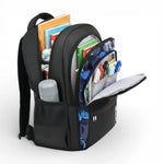 Sac à dos scolaire ergonomique garçon noir et bleu - Vignette | Sacs pour tous